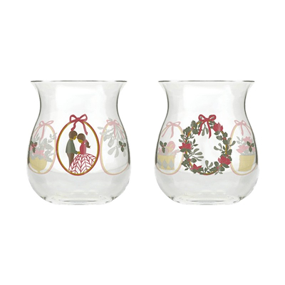 Holmegaard Christmas 2025 julelyslygte H7,5 cm 2 stk.