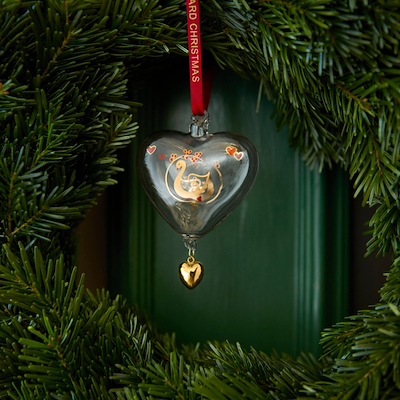 Holmegaard Christmas 2025 årets julehjerte lille