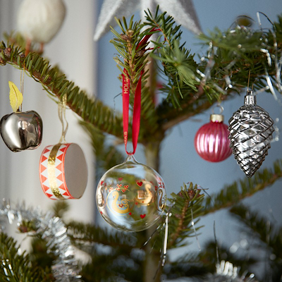 Holmegaard Christmas 2025 årets julekugle lille