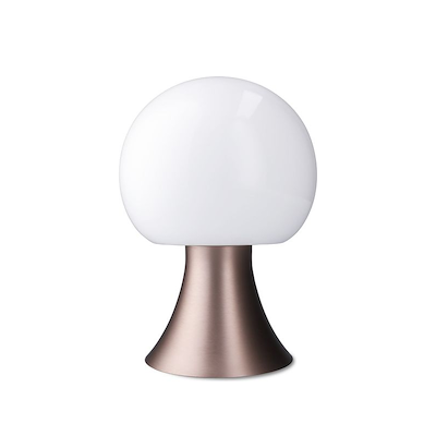 Holmegaard Noor LED bordlampe brun H 23 cm