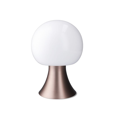 Holmegaard Noor LED bordlampe brun H 23 cm