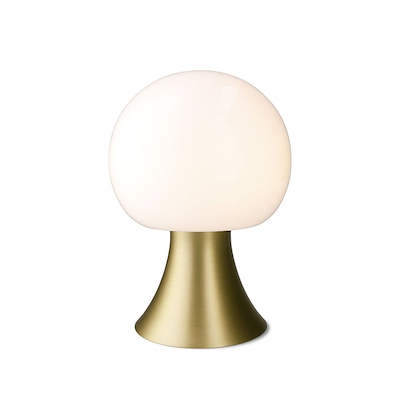 Holmegaard Noor LED bordlampe messing H 23 cm