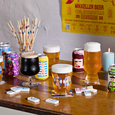 Holmegaard Mikkeller ølglas 2026 40 cl