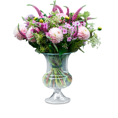 Holmegaard Old English vase glas 24 cm