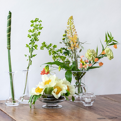 Holmegaard Old English vase glas 24 cm