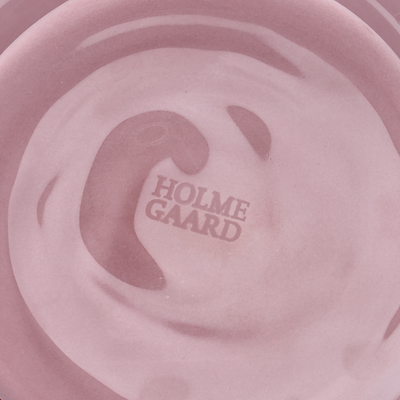 Holmegaard Soma vase orange rosa H16,5 cm