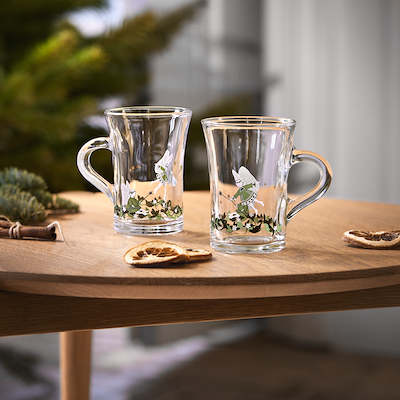 Holmegaard Christmas 2026 hotdrink glas 2 stk. 23 cl