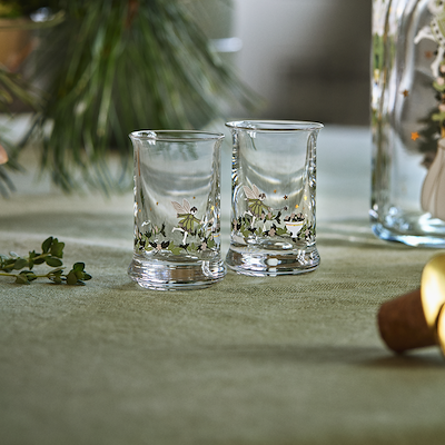 Holmegaard Christmas 2026 snapseglas 2 stk. 3 cl