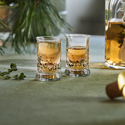 Holmegaard Christmas 2026 snapseglas 2 stk. 3 cl
