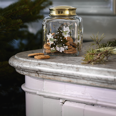 Holmegaard Christmas 2026 julekageglas H 16 cm