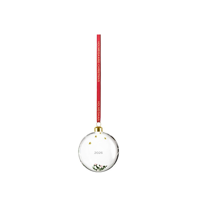Holmegaard Christmas 2026 årets julekugle Ø 8 cm