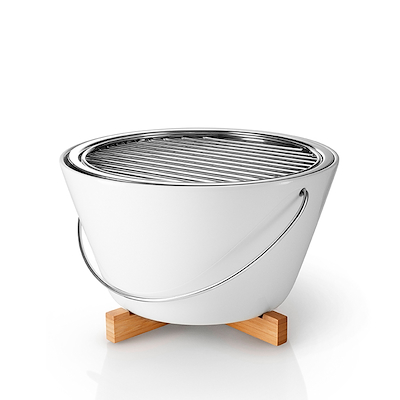 Eva Solo bordgrill hvid porcelæn Ø30 cm