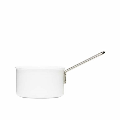 Eva Trio White Line kasserolle keramisk belægning hvid 1,8 liter