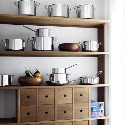 Eva Trio sauterkasserolle rustfrit stål 1,3 liter