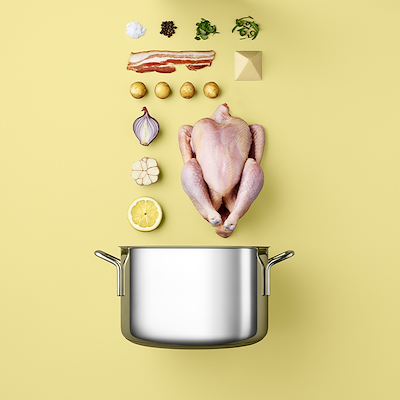 Eva Trio Grydesæt 3 Dele Rustfrit Stål uden belægning