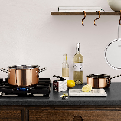 Eva Trio Copper gryde 3,9 liter