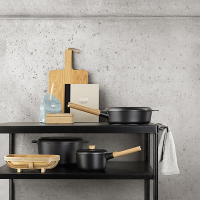 Eva Solo Nordic Kitchen skærebræt/serveringsbræt egetræ 44 cm
