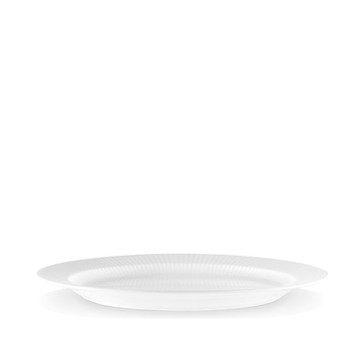 Eva Trio Legio Nova oval tallerken hvid 31 cm