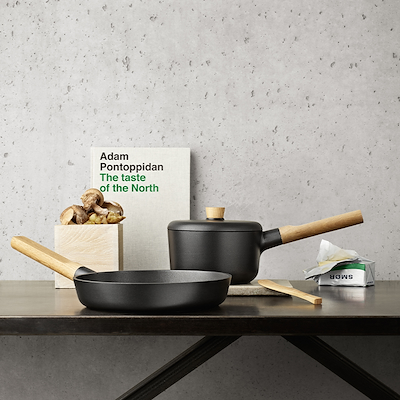 Eva Solo Nordic Kitchen grillstegepande Ø28 cm sort