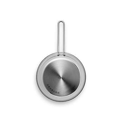 Eva Trio slip-let stegepande rustfrit stål Ø28 cm