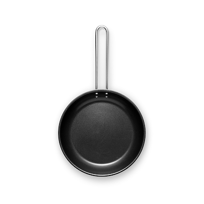 Eva Trio slip-let stegepande rustfrit stål Ø30 cm