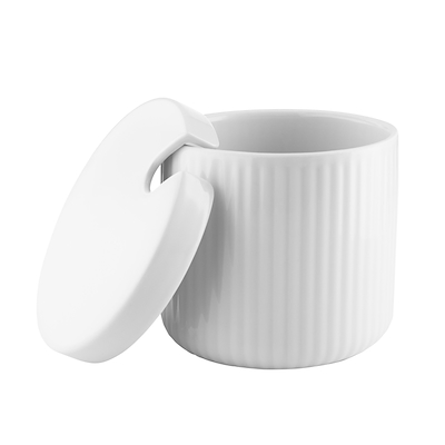 Eva Trio Legio Nova krukke med låg hvid 0,2 liter