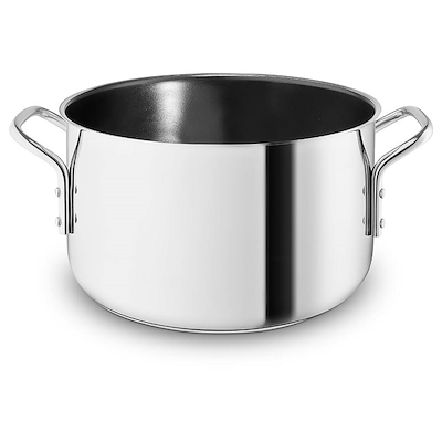 Eva Trio Stainless Steel gryde med keramisk belægning 3,6 liter