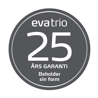 Eva Trio Prof. stegepande Ø24 cm sort