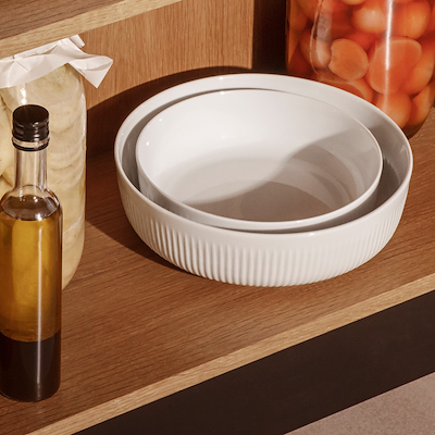 Eva Trio Legio Nova skål hvid 3,3 liter