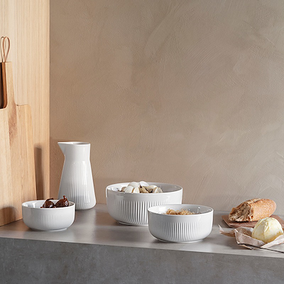 Eva Trio Legio Nova termoskål hvid 0,4 liter