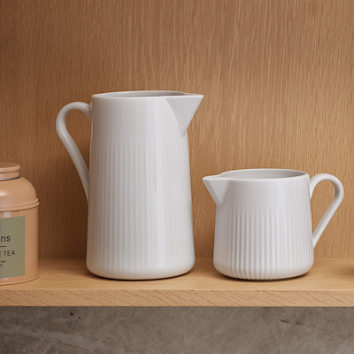 Eva Trio Legio Nova kande med hank hvid 1,6 liter