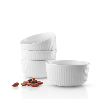 Eva Trio Legio Nova skåle hvid 4 stk. Ø12 cm