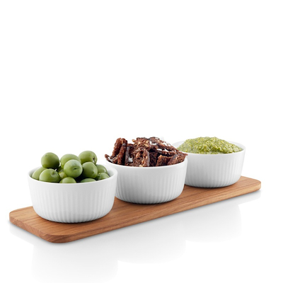 Eva Trio Legio Nova cabaretsæt med 3 skåle Ø 10 cm