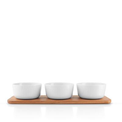 Eva Trio Legio Nova cabaretsæt med 3 skåle Ø 10 cm