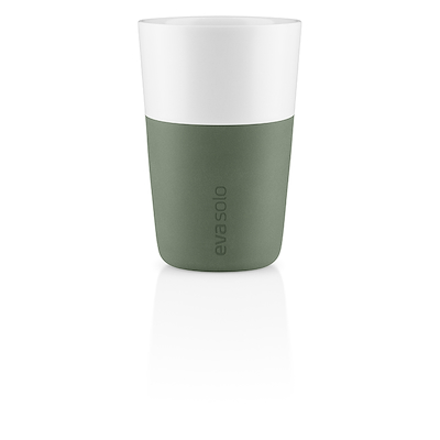 Eva Solo cafe latte krus cactus green 2 stk. 36 cl