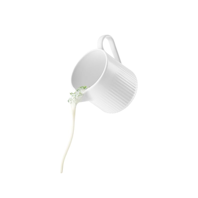 Eva Trio Legio Nova kande med hank hvid 0,7 liter