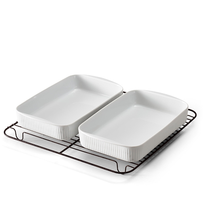 Eva Trio Legio Nova ovnfast fadsæt 2 stk. 32x20 cm