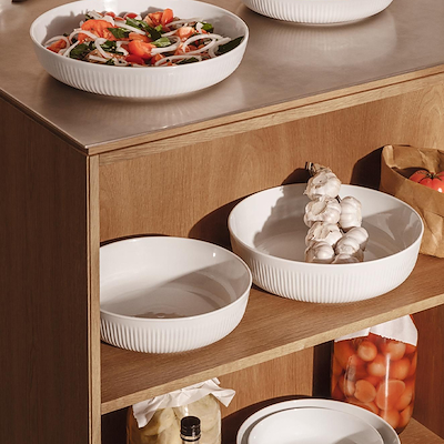 Eva Trio Legio Nova skåle 2 stk. 3,3 liter + 2 liter