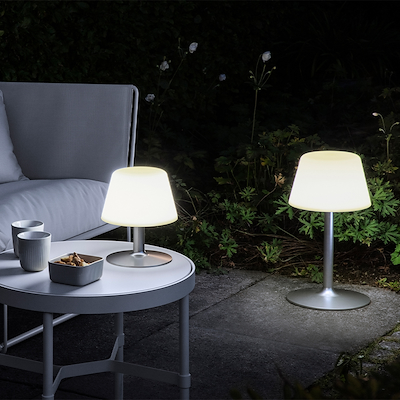 Eva Solo SunLight solcellelampe hvid