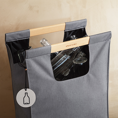 Eva Solo affaldssorteringstaske dark grey 28 liter