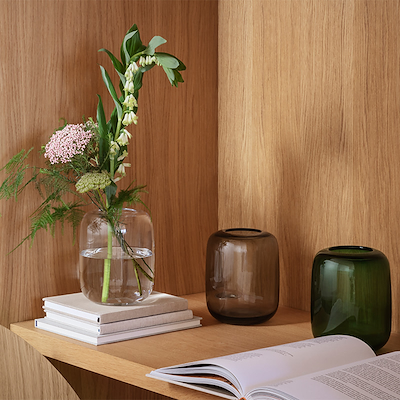 Eva Solo Acorn vase stone H 16,5 cm