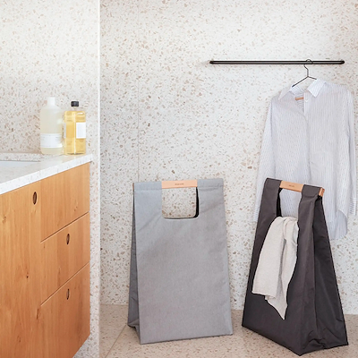 Eva Solo vasketøjskurv light grey H73 cm