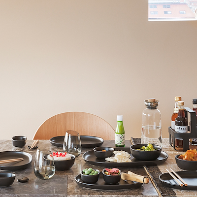 Eva Solo Nordic Kitchen ovalt fad sort 36x25 cm