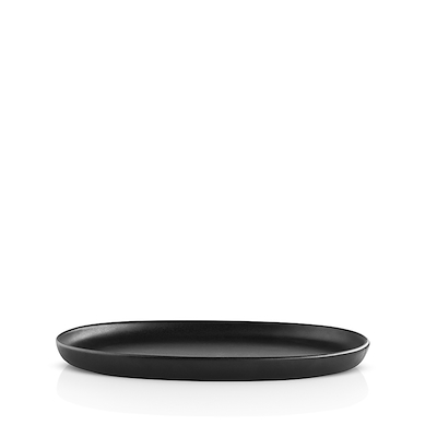 Eva Solo Nordic Kitchen oval tallerken sort 26x18 cm