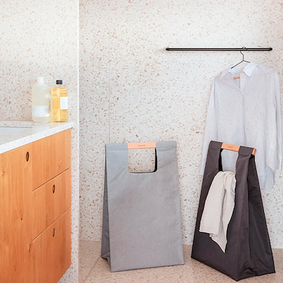 Eva Solo vasketøjskurv dark grey H73 cm