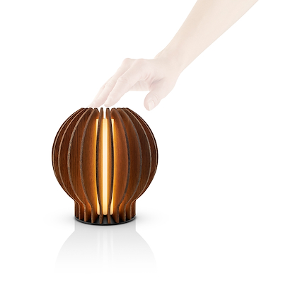Eva Solo Radiant LED genopladelig lampe smoked oak
