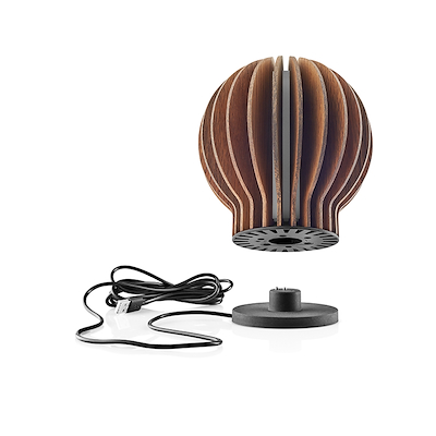 Eva Solo Radiant LED genopladelig lampe smoked oak