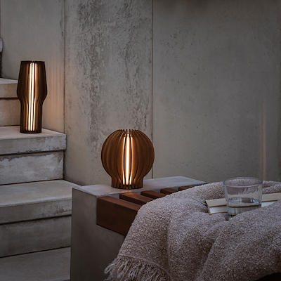 Eva Solo Radiant LED genopladelig lampe smoked oak