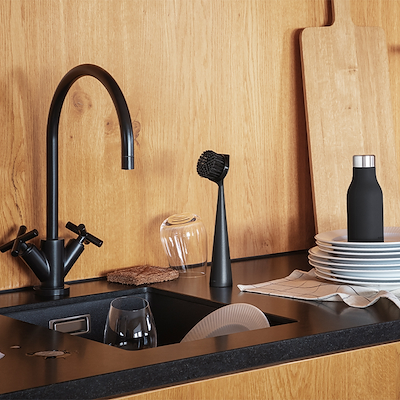 Eva Solo opvaskebørste med nylonhår black 23 cm