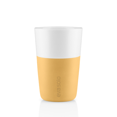 Eva Solo café latte krus golden sand 2 stk. 36 cl